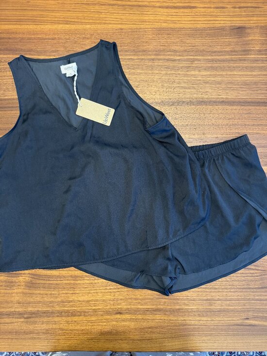 UpWest Other - Black Matching Pajama Sleep Set | Black | NWT | Medium